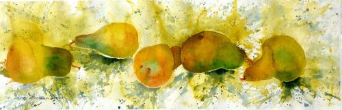Fresh Pears, by Jane Brennan 