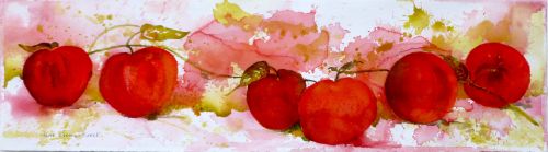 Fresh Picked Apples, by Jane Brennan 