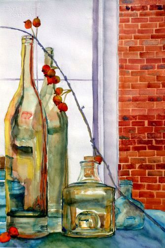 Glass and Bricks, by Jane Brennan
