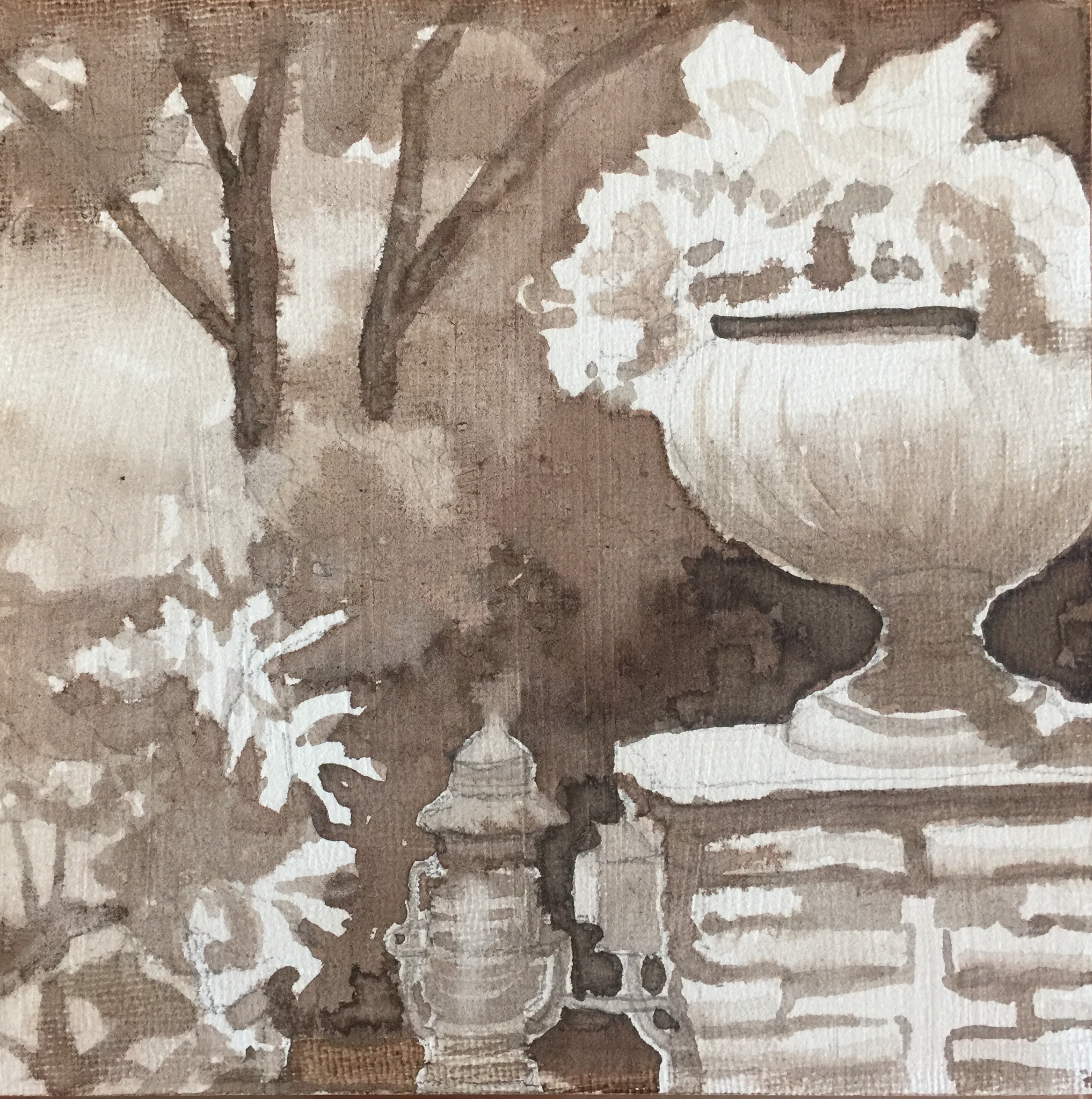 Grey Towers Vase, by Jane Brennan 
