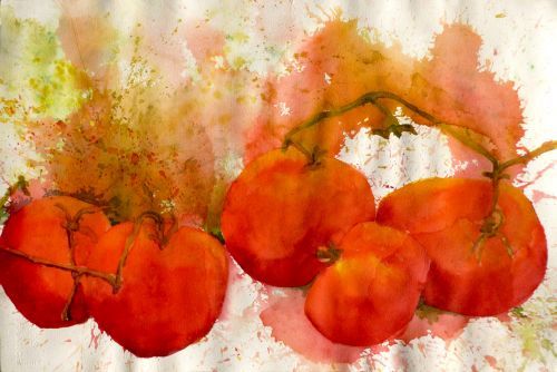 Vine Ripened Tomatoes, by Jane Brennan